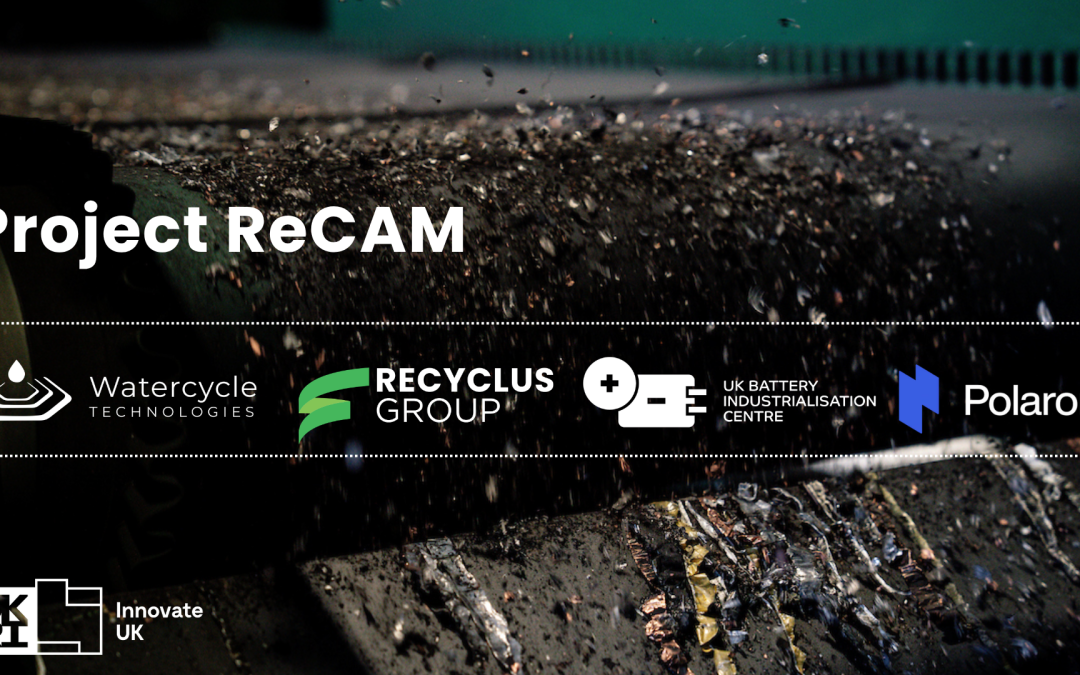 Advancing UK Battery Circularity: Recyclus Joins Innovate UK-Funded ReCAM Consortium